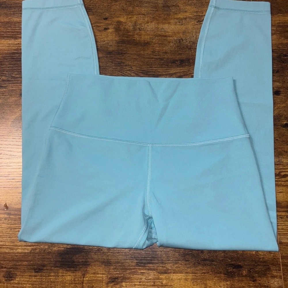 Light Blue Lululemon High-Waisted Leggings